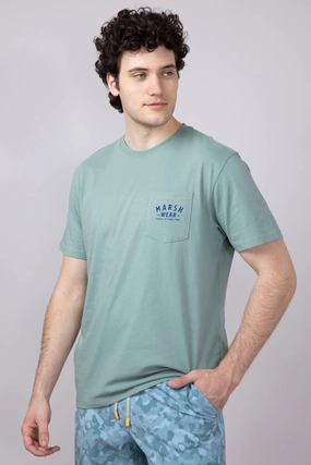 Marsh Wear Alton Camo T-Shirt for Men in Trellis | MWT1068-TRL-GREEN Animal Print