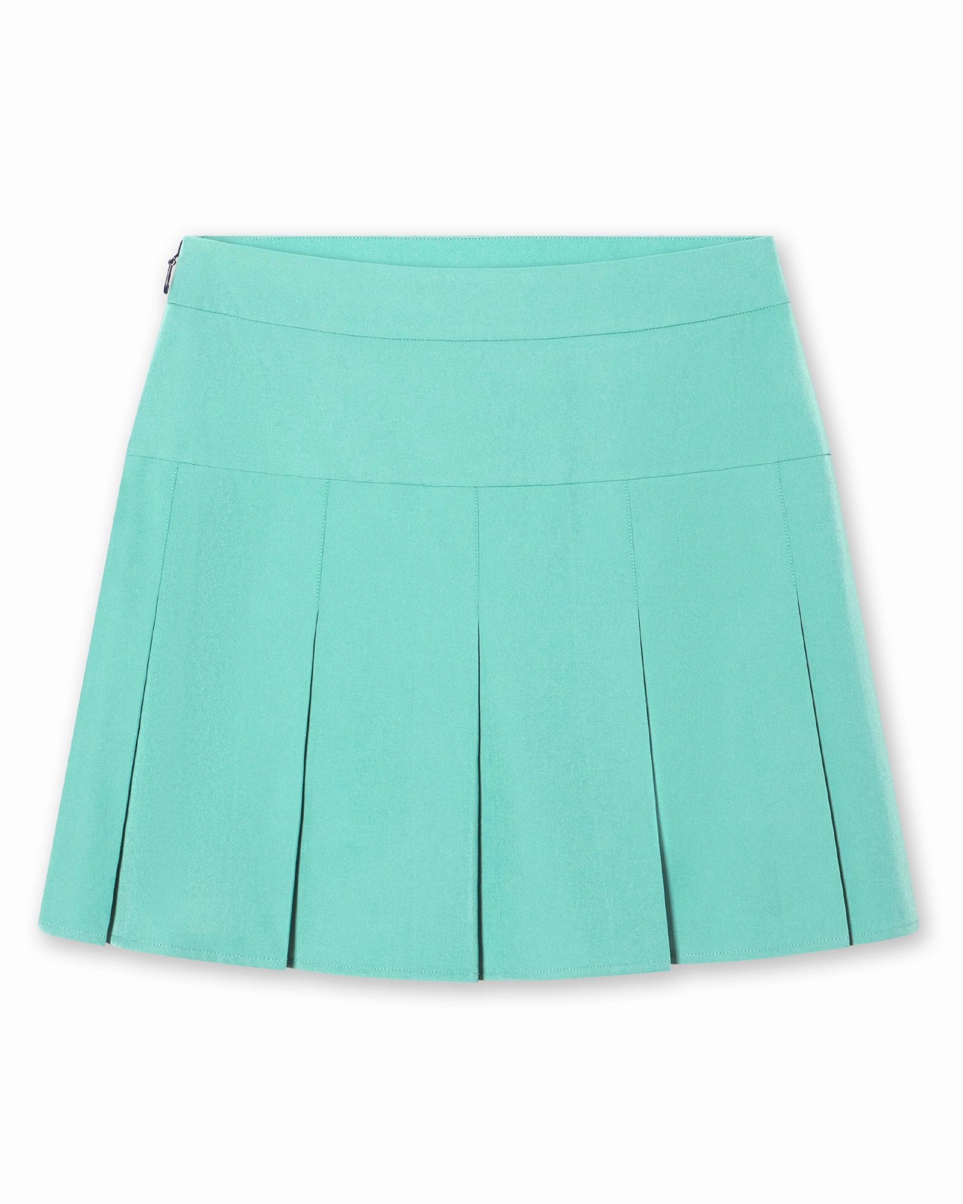 Structured silhouette Cozy Movement Martina Skort - Green Stone