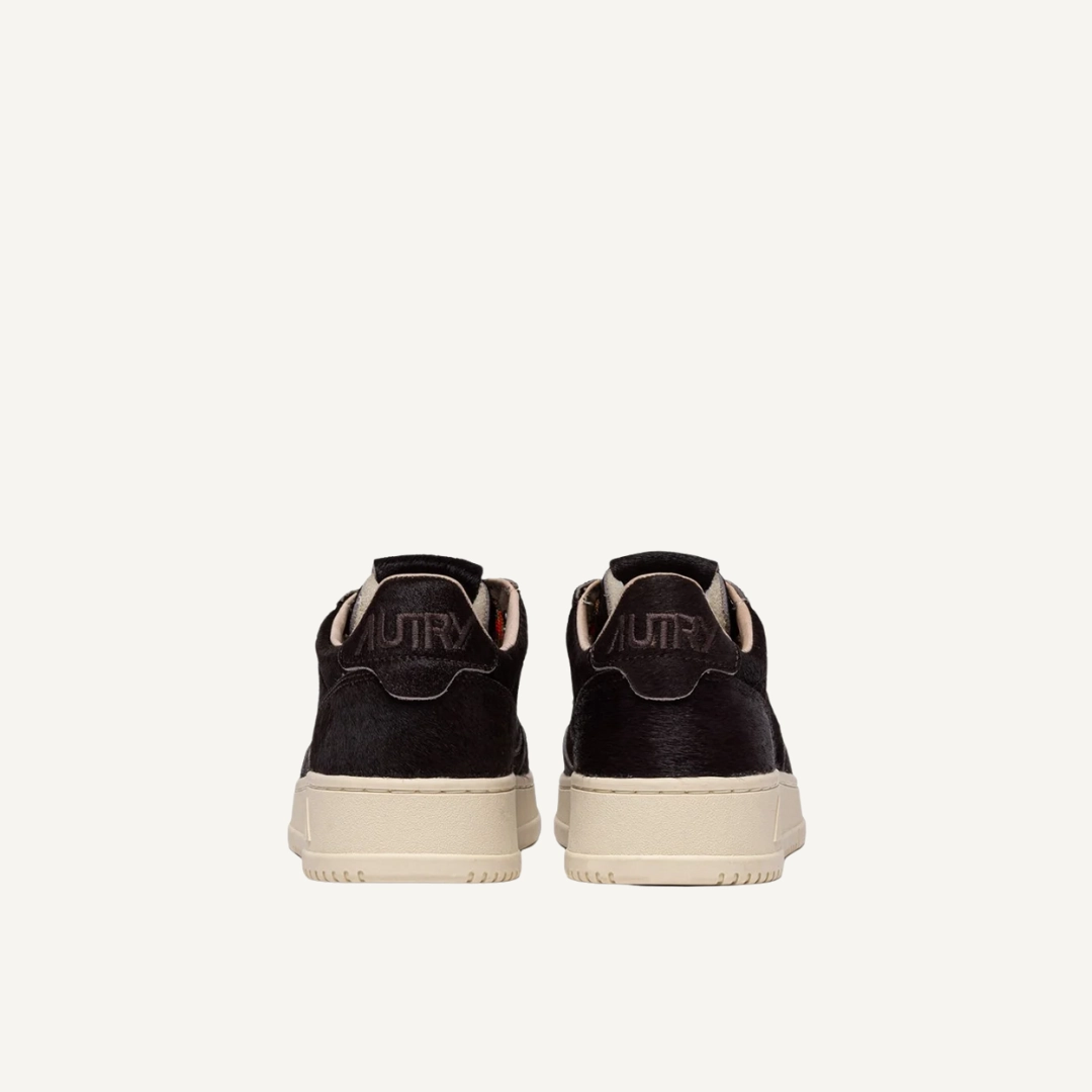 Medalist Low Sneaker (Chocolate Pony Skin) Sleek Ease