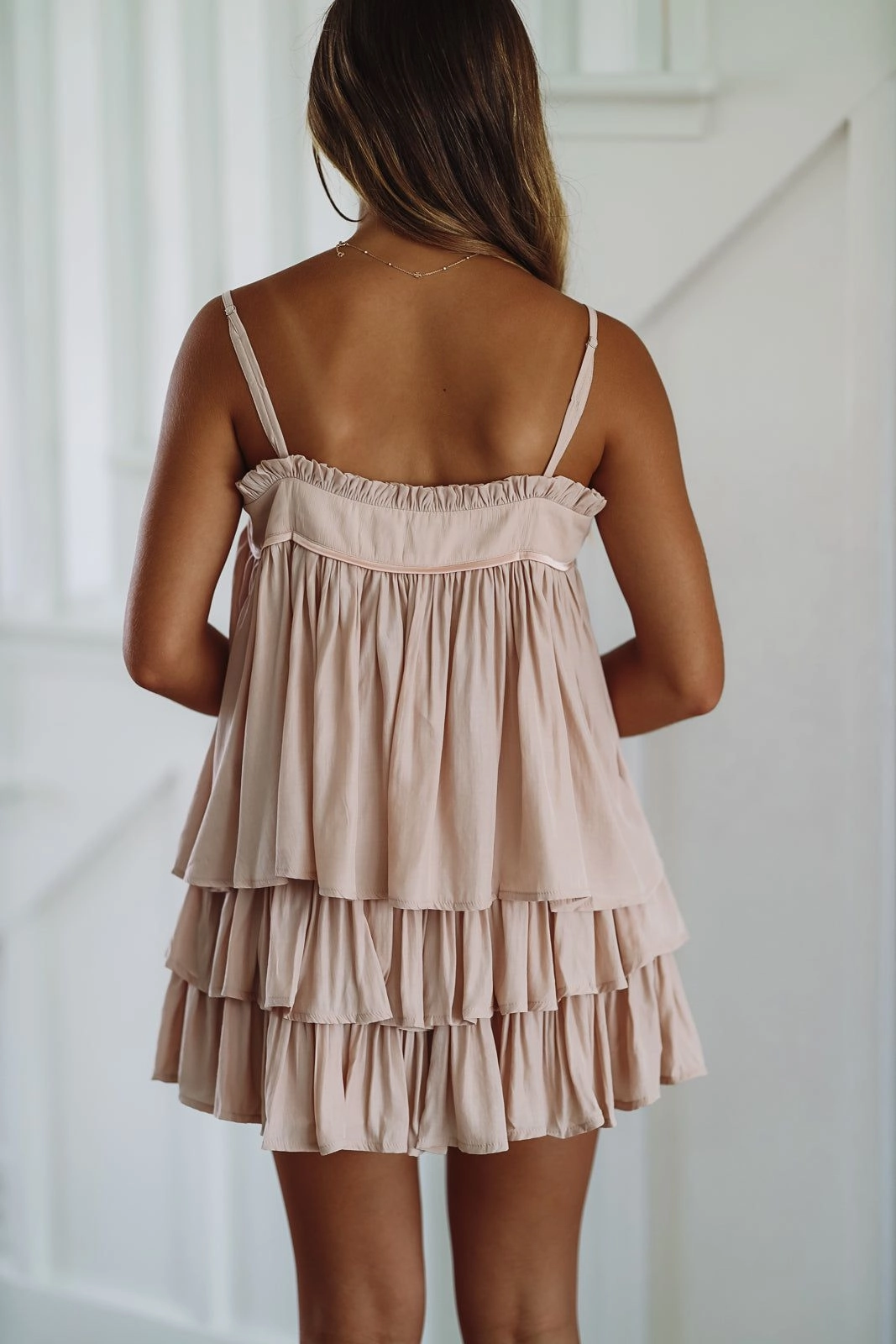 Meet Me on the Terrace Top and Skirt Set - Blush Pink RecycledBlend Breathable Ventilation