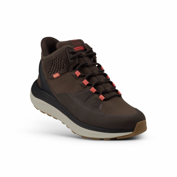 Breathable Snowy Path removable insoles Men's London AT Mid Waterproof - Mole / Whitecap Gray