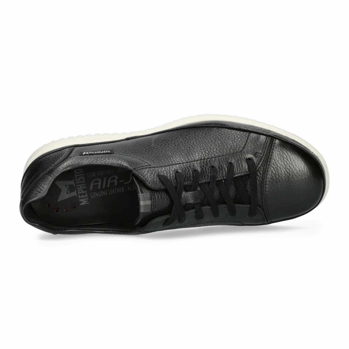 Mephisto Men's Thomas Black Oregon No Seam Interior Casual grip