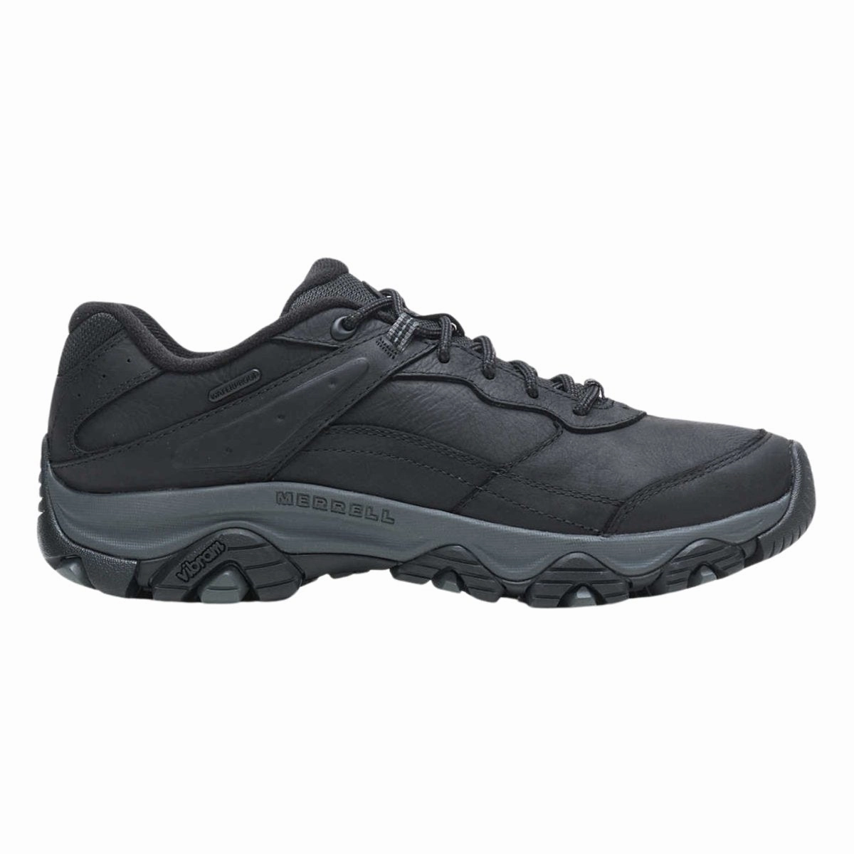 Merrell Men's Moab Adventure 3 Black Waterproof Every Use Cushioned durability