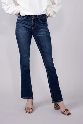 Fashionable Fit Mica Mid Rise Bootcut Jeans for Women | MDP-B511