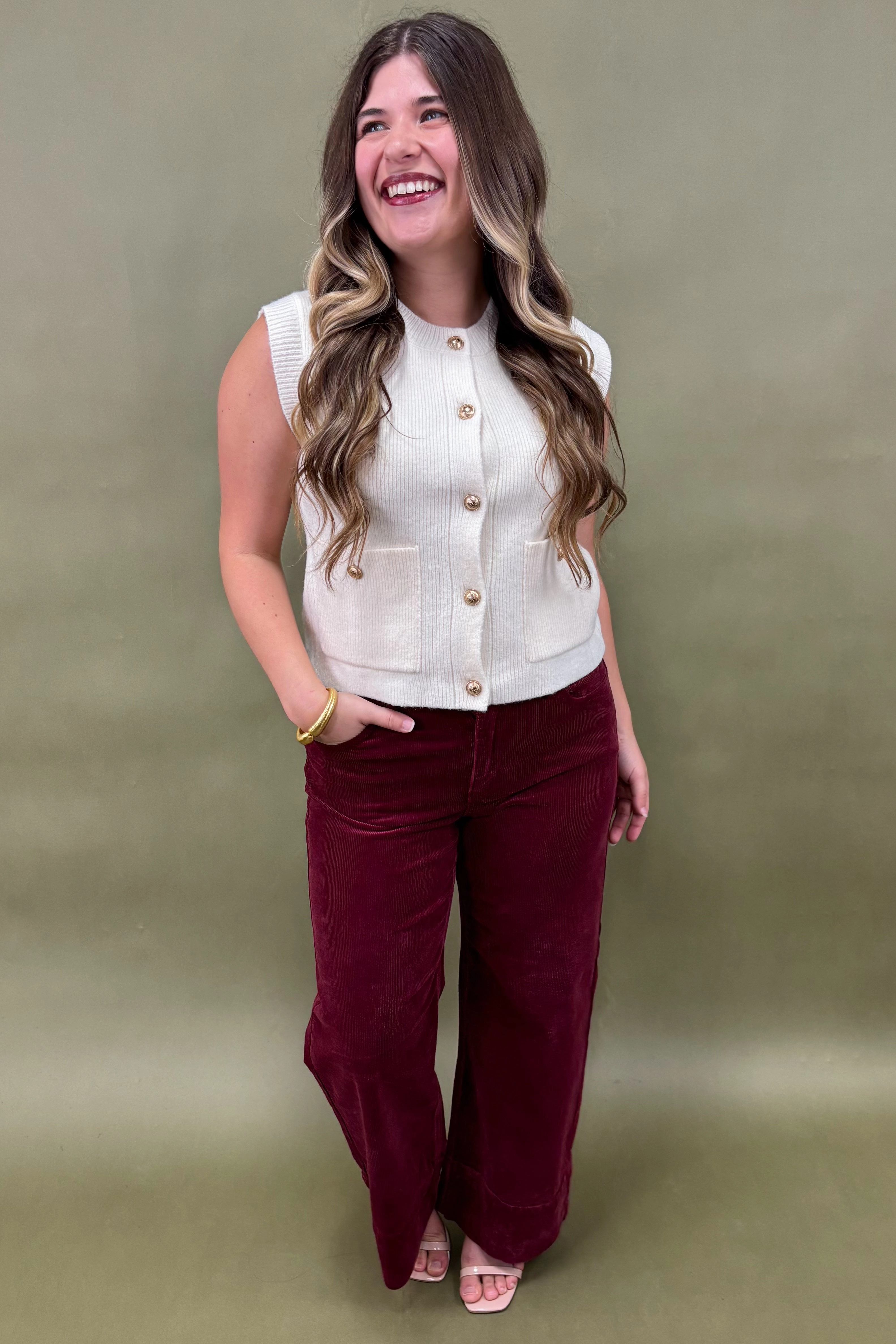 Cozy Sophistication Sweater Top *More Colors* NonRestrictiveCollar Simple Dress