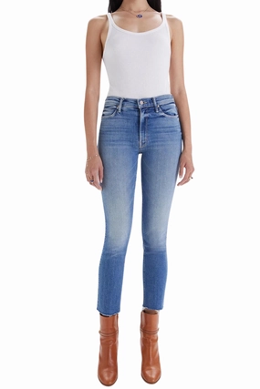 Mid Rise Dazzler Ankle Fray in Riding the Cliffside Anti Odor Fabric Treatment Popular Option