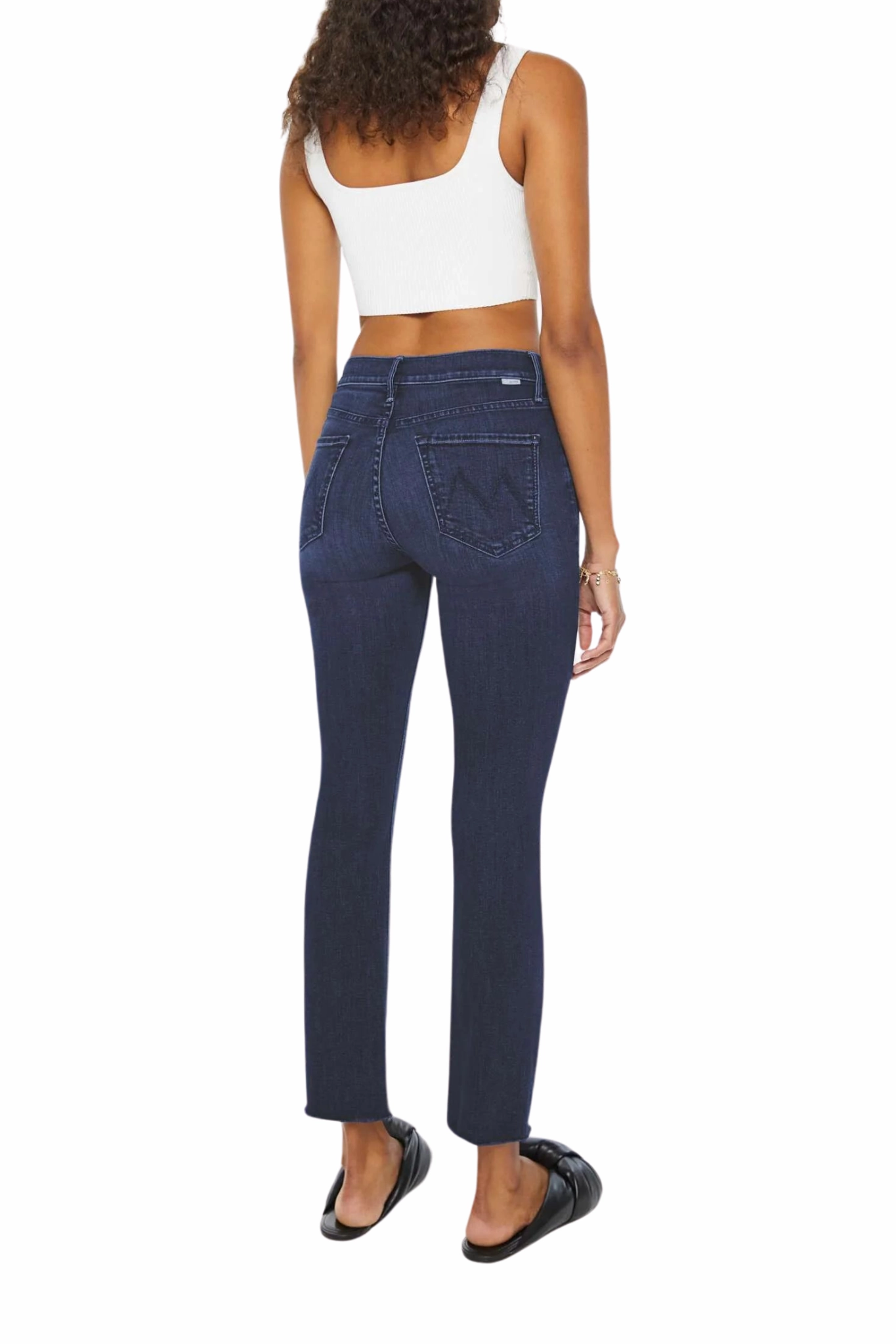 Mid Rise Dazzler Ankle in Chip on My Shoulder Textured Family Style Autumn Days