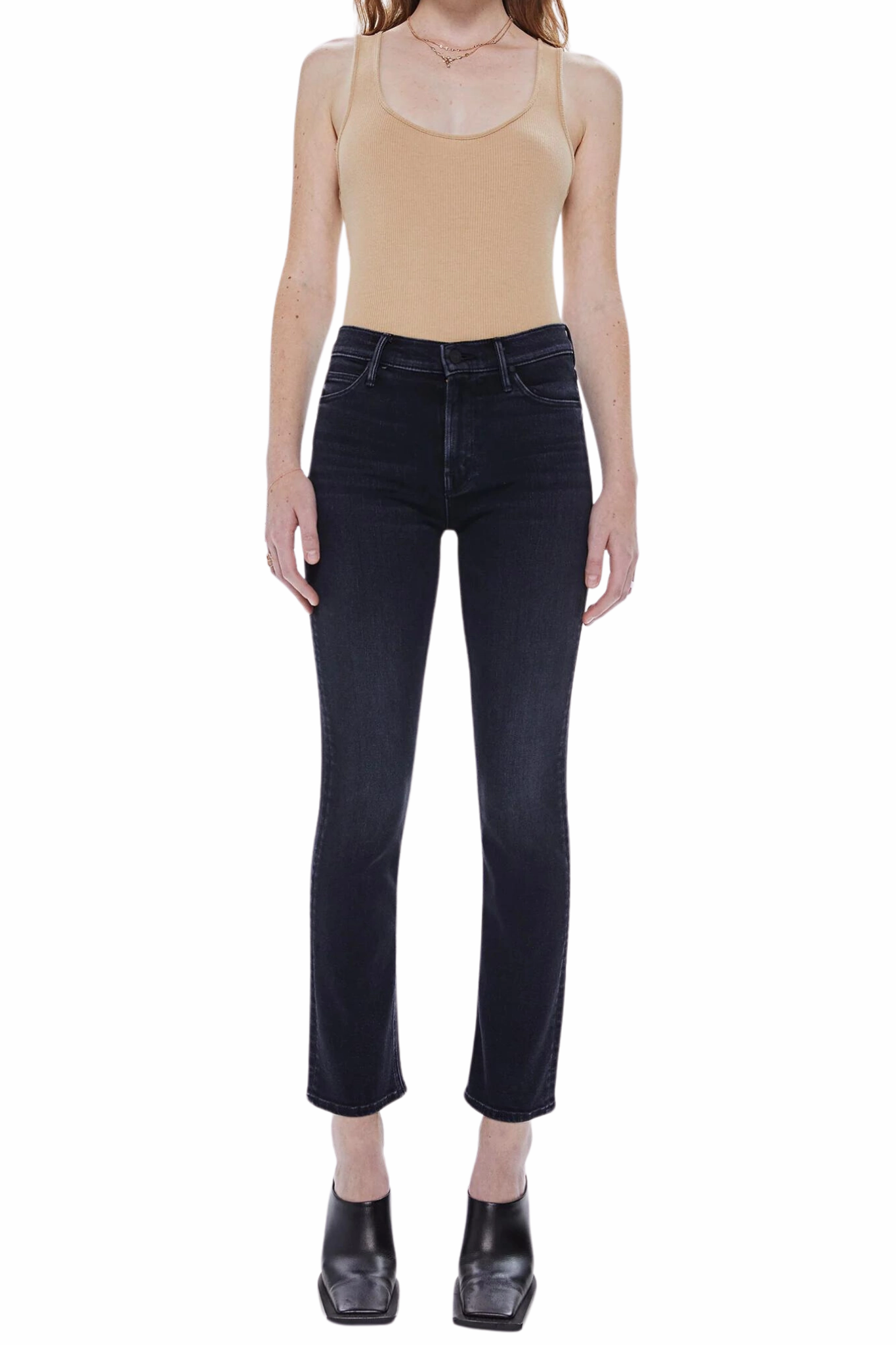 Mid Rise Dazzler Ankle in Deep End Slim Design