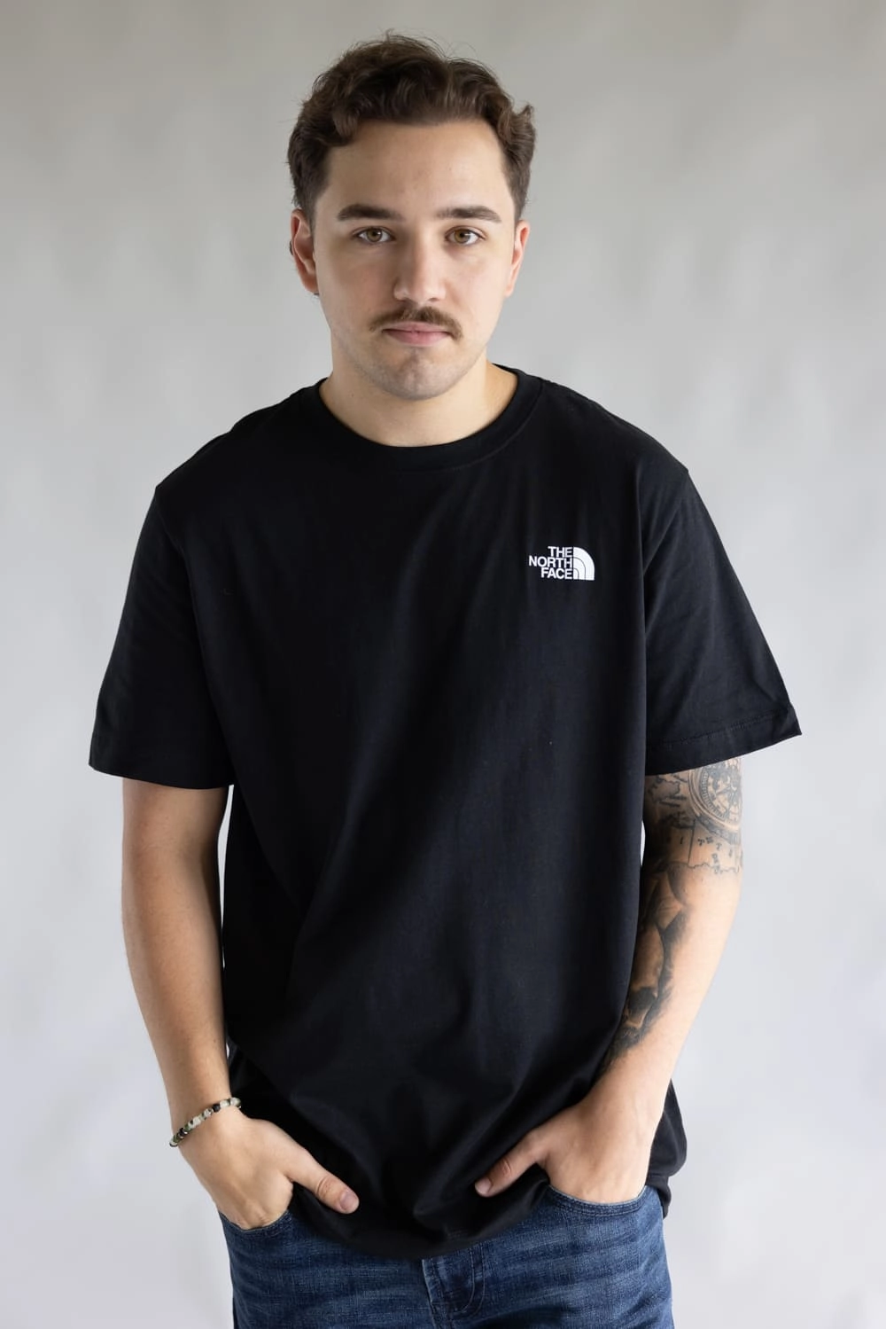 Indoor Comfort The North Face Evolution Camo Box T-Shirt for Men in Black | NF0A8FN0-JK3