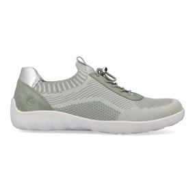 Balanced Zone Rieker Women's R3518-52 Liv Mint/Silver Mesh