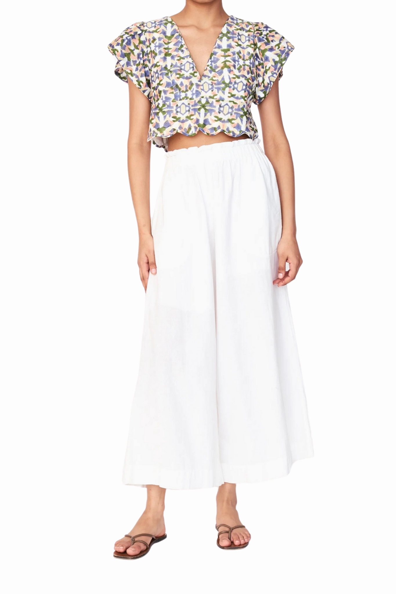 Premium Stretch Mirth Pant in White