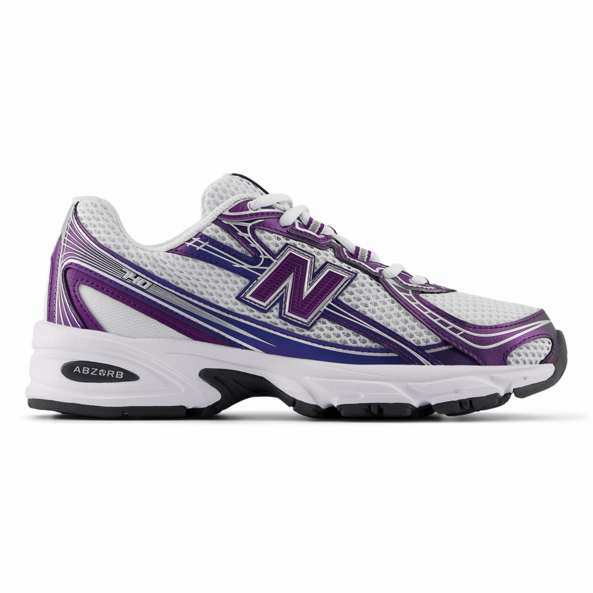 New Balance Men's U740CG2 Concord Grape/White/Phantom Agile Walk Supportive Heel