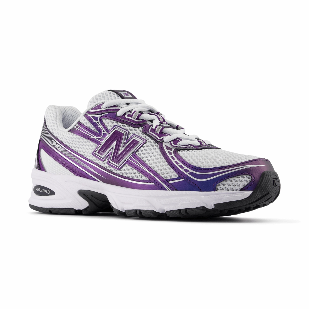 New Balance Men's U740CG2 Concord Grape/White/Phantom Orthotic Friendly Design