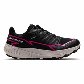 Salomon Women's Thundercross Gore-Tex Black/Pink Glo Cushion Heel