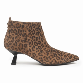 NeroGiardini Women's I514441DE Leopard Suede Clean Cut Rainy Day