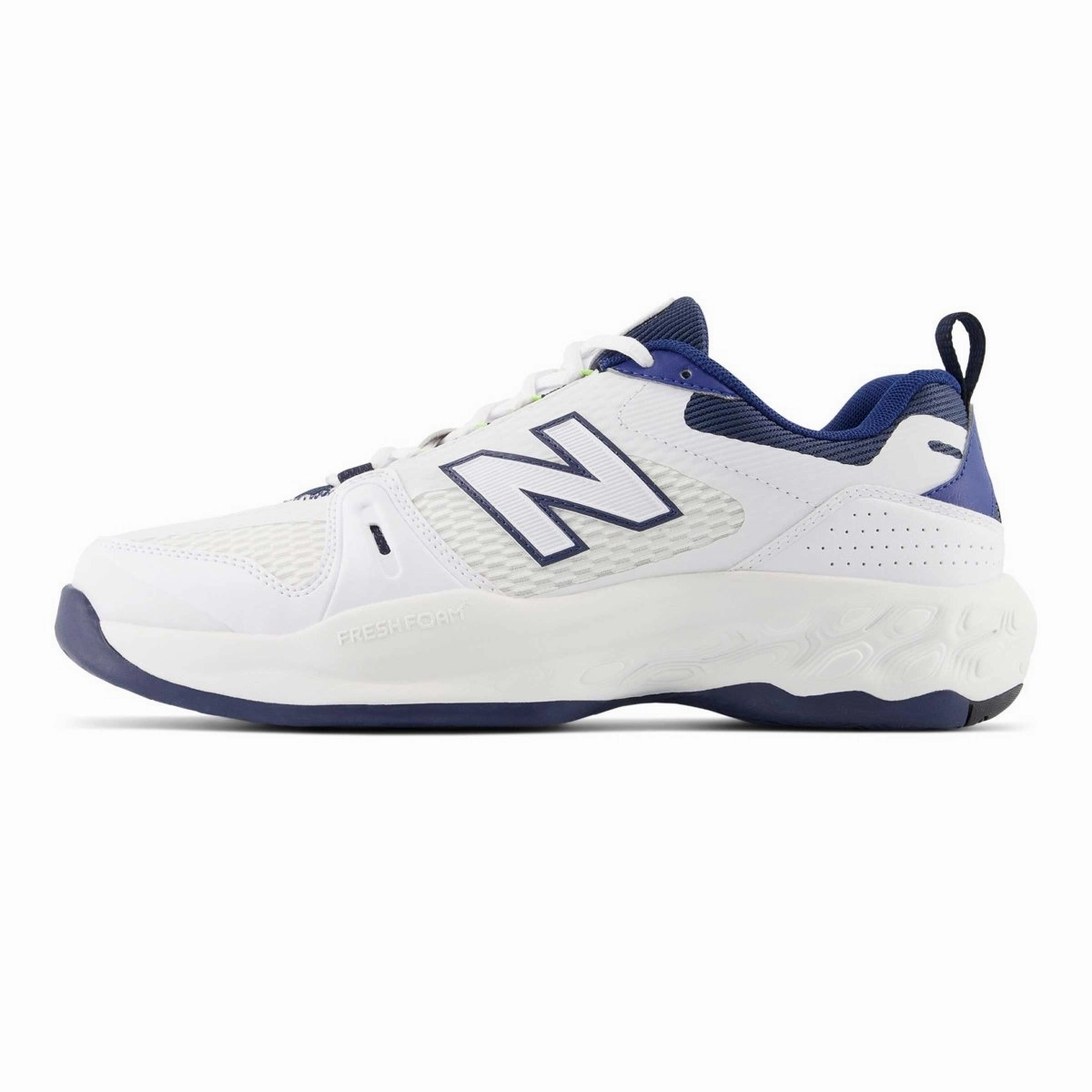 New Balance Men's Fresh Foam MC1007WT White/Navy Daily Basics Breathable piece