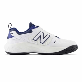 Handcrafted Stitching New Balance Men's Fresh Foam MC1007WT White/Navy