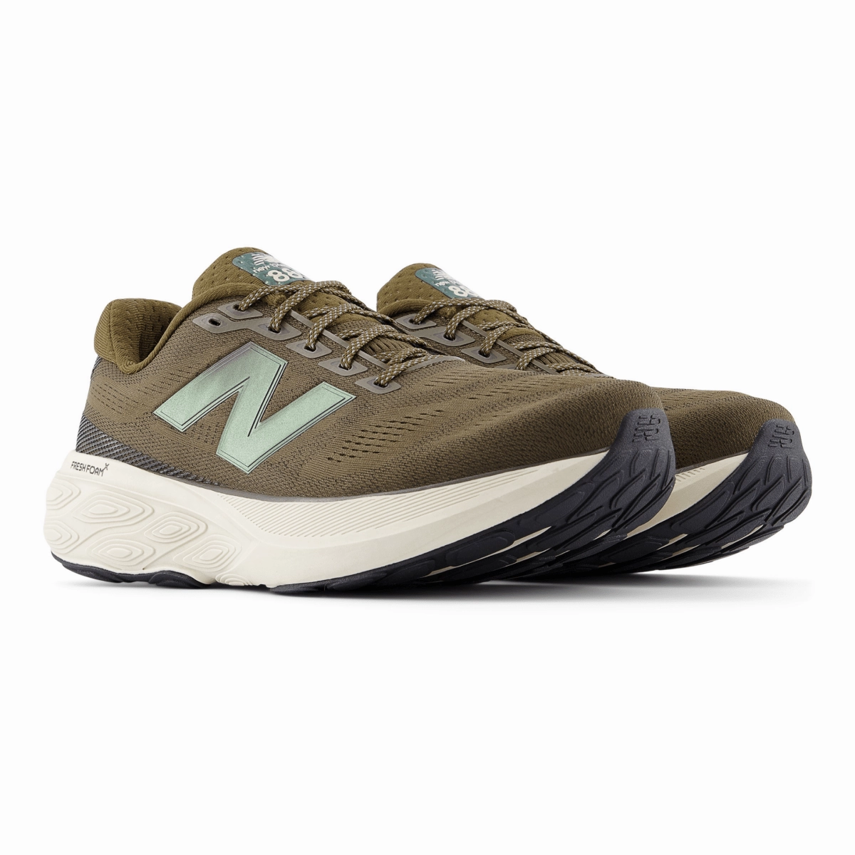 New Balance Men's Fresh Foam X 880v15 M88015B Woodland/Shipyard/Black clean look