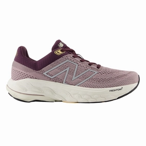 Responsive Choice New Balance Women's Fresh Foam X 860v14 W860J14 Ice Wine/Plum Brown/Silver Metallic