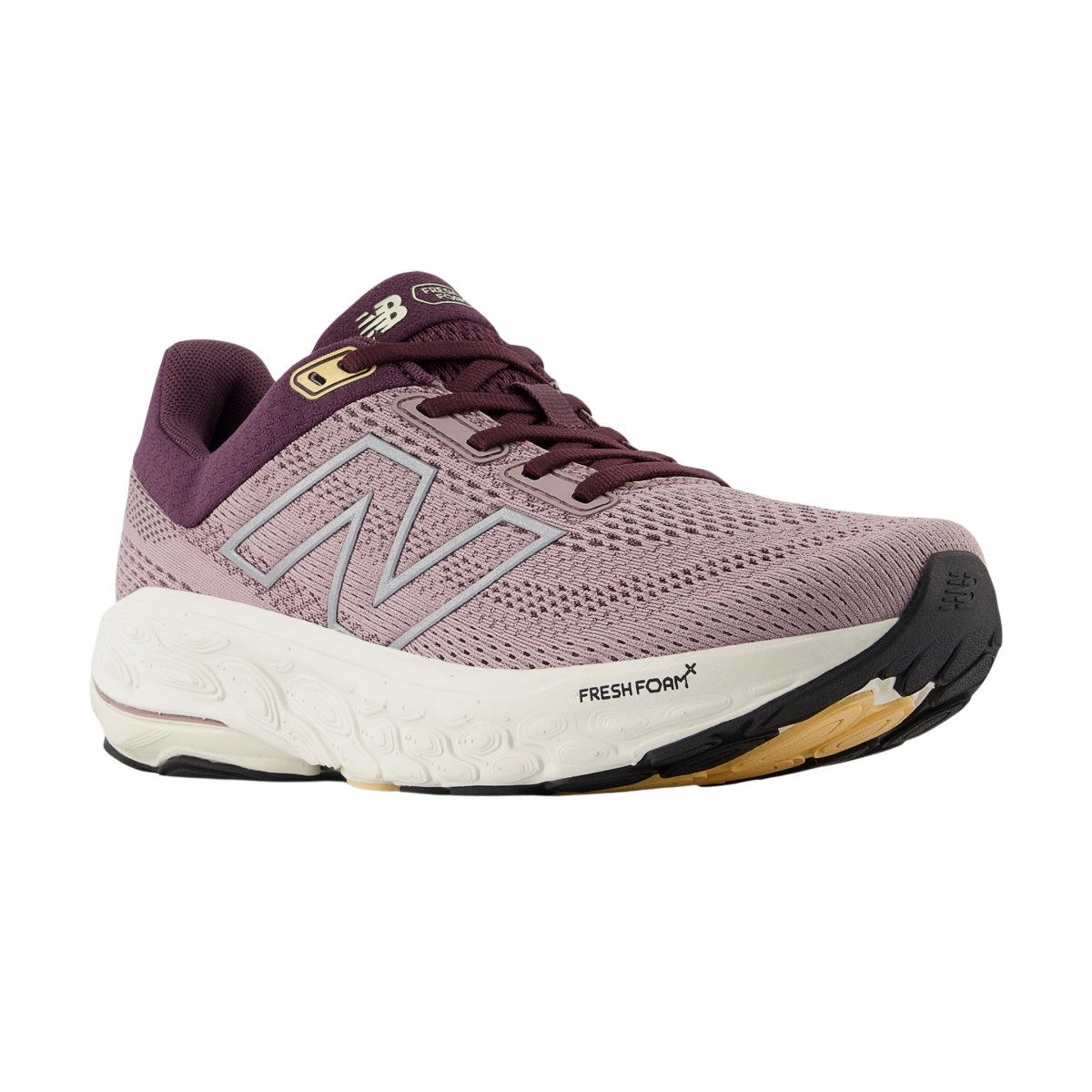 New Balance Women's Fresh Foam X 860v14 W860J14 Ice Wine/Plum Brown/Silver Metallic Freedom Move Stylish grip