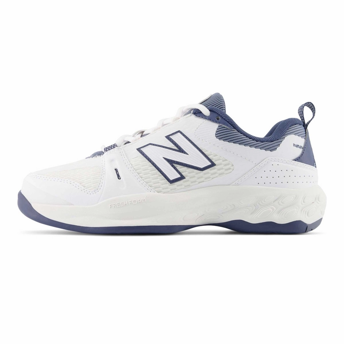 New Balance Women's Fresh Foam X WC1007WT White/Sea Salt/Blue Slip Resistant Thermal Regulating Liner
