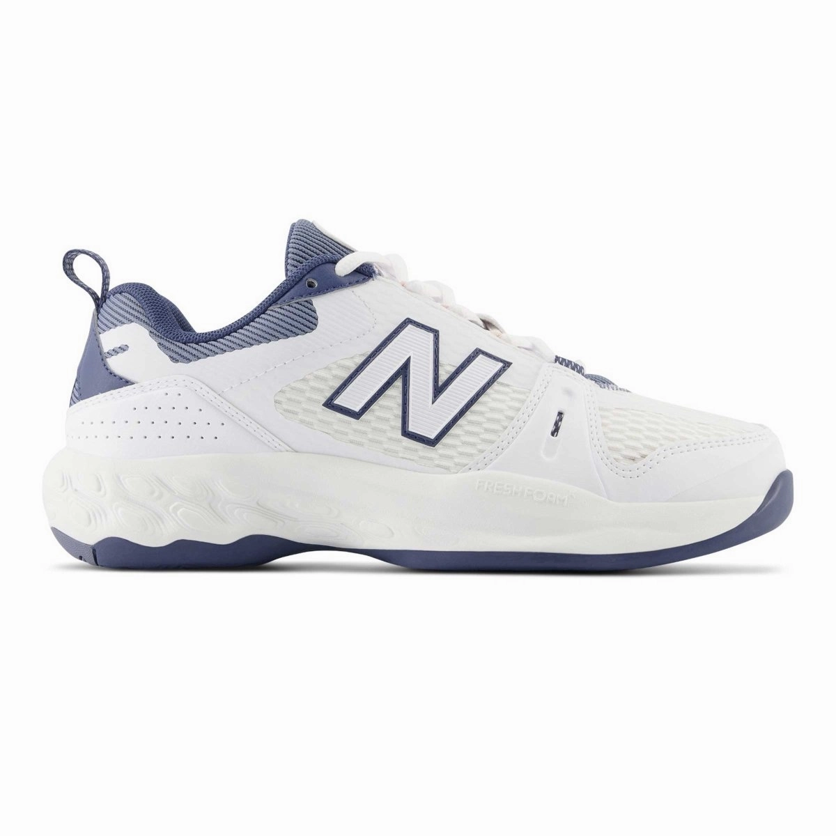 New Balance Women's Fresh Foam X WC1007WT White/Sea Salt/Blue Light Travel Sport Inspired