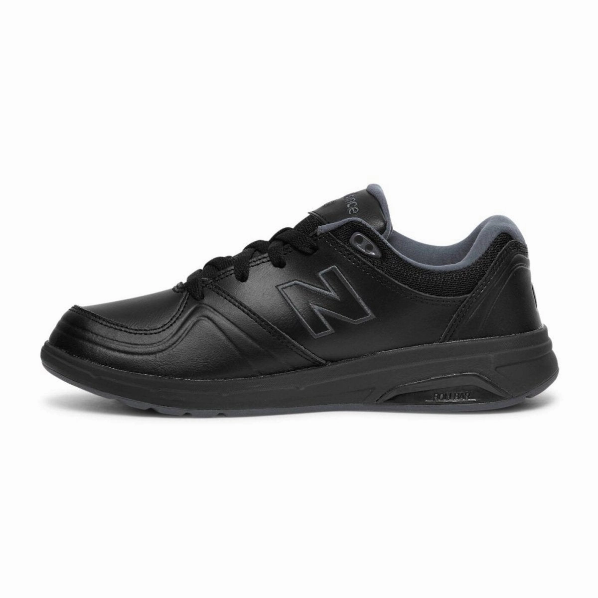 Support Tech No Slip New Balance Women's WW813BK Black Leather