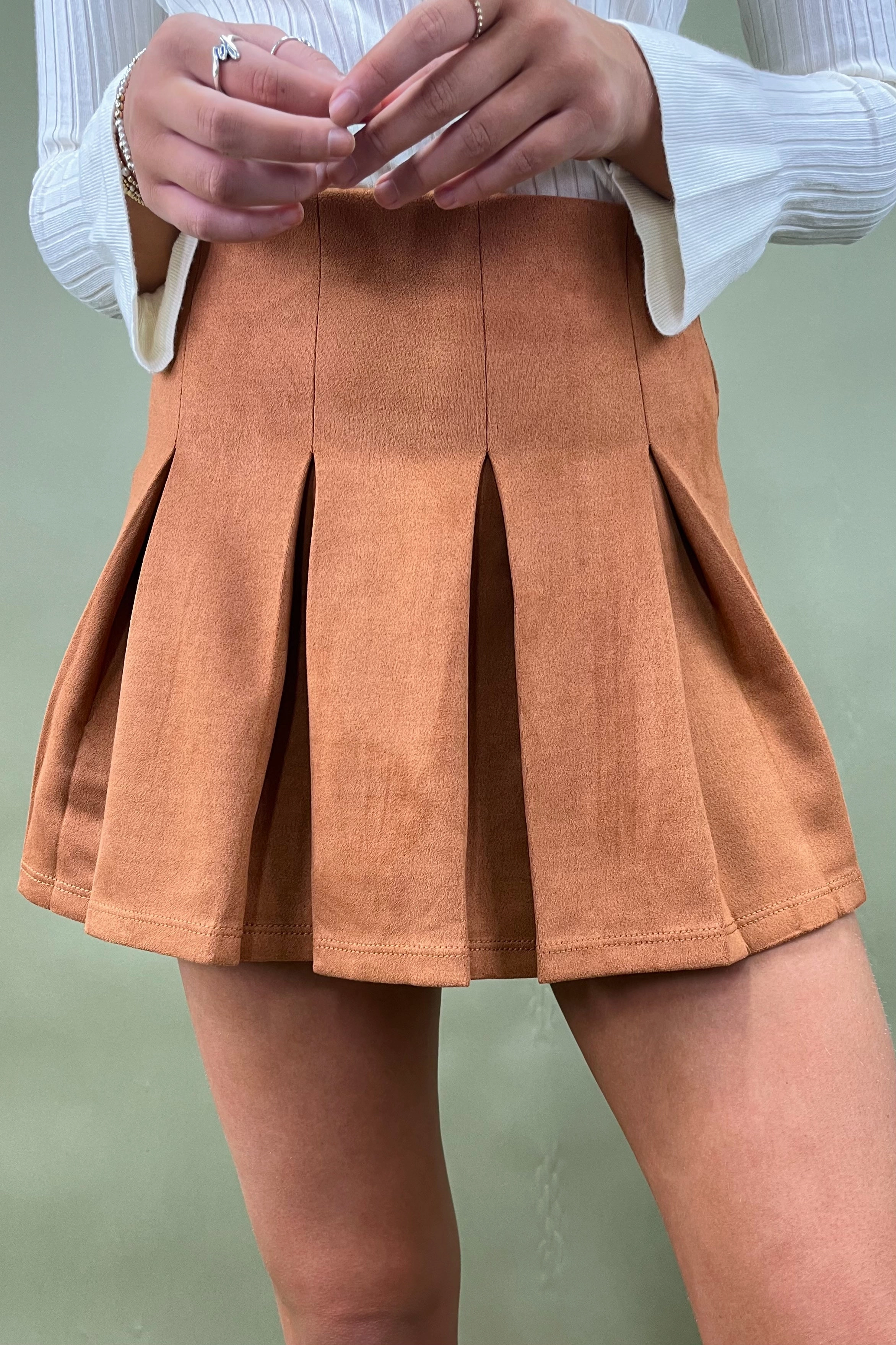 Caramel Crush Skirt Breathable Stretch Stretchable Fit