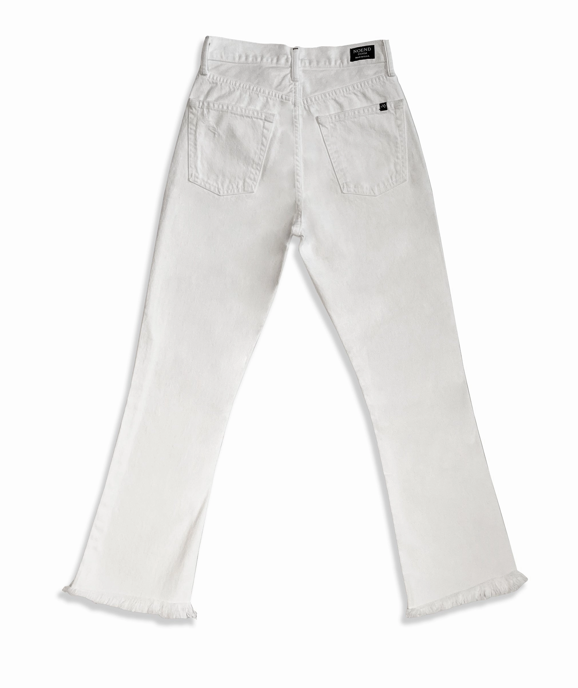 Work Essential Noend Farrah Kick Flare in White