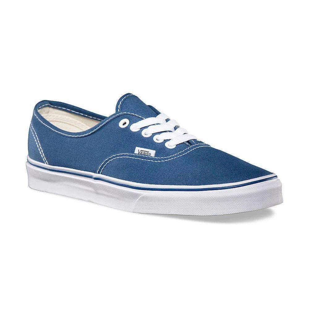 Light Reflective Vans Unisex Authentic Navy Canvas