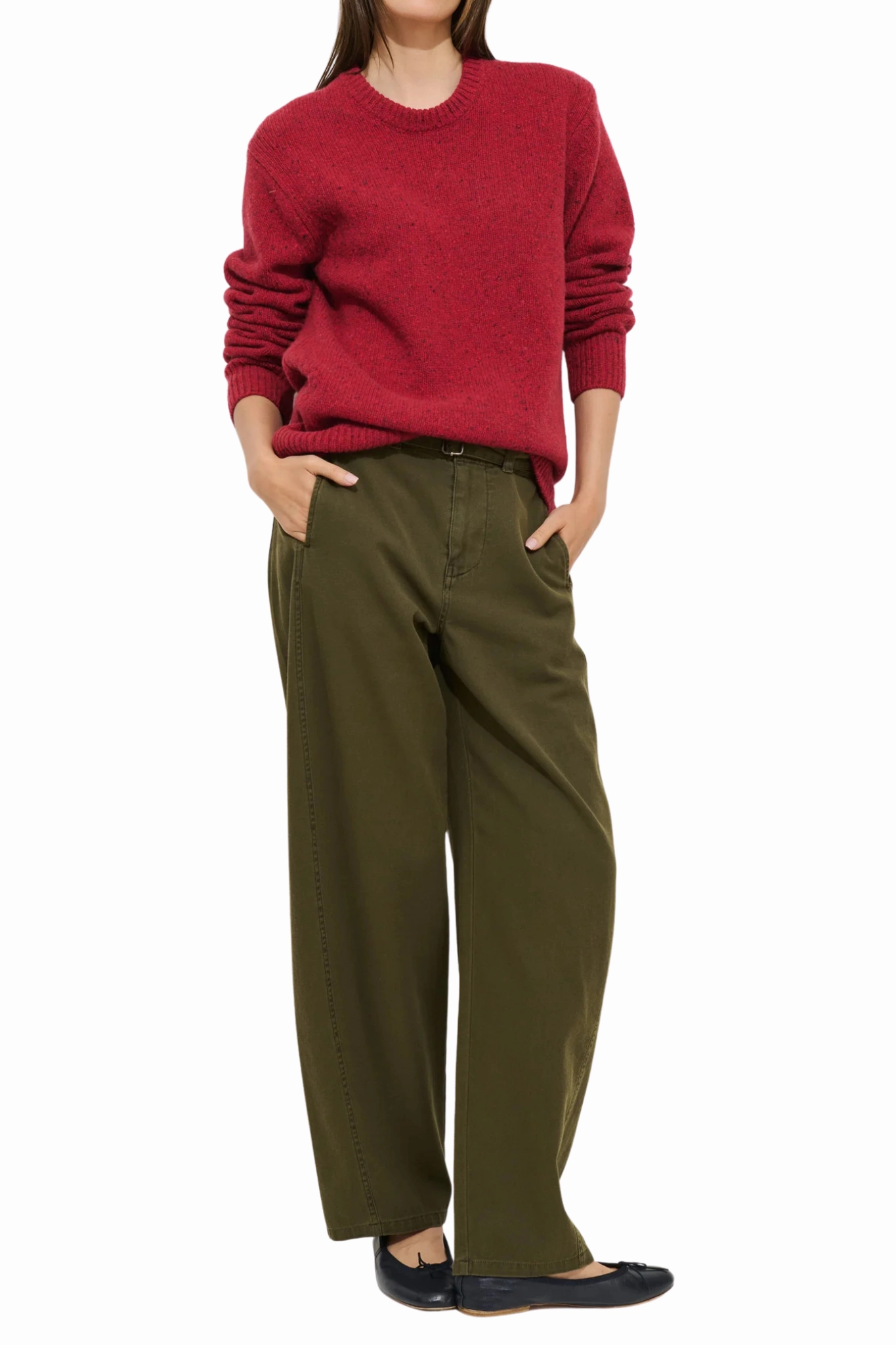 Easy Movement 9th Street Pants in Military Olive