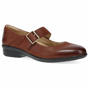 Collette Russet Burnished Nubuck Walk Easy