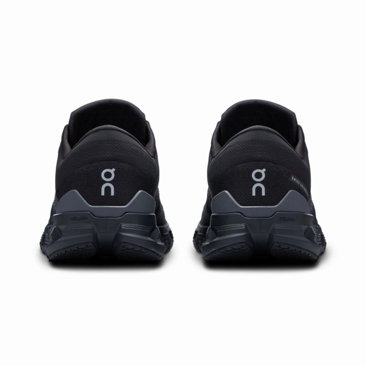 On Running Men's Cloud X 4 Black Knit Fabric Design