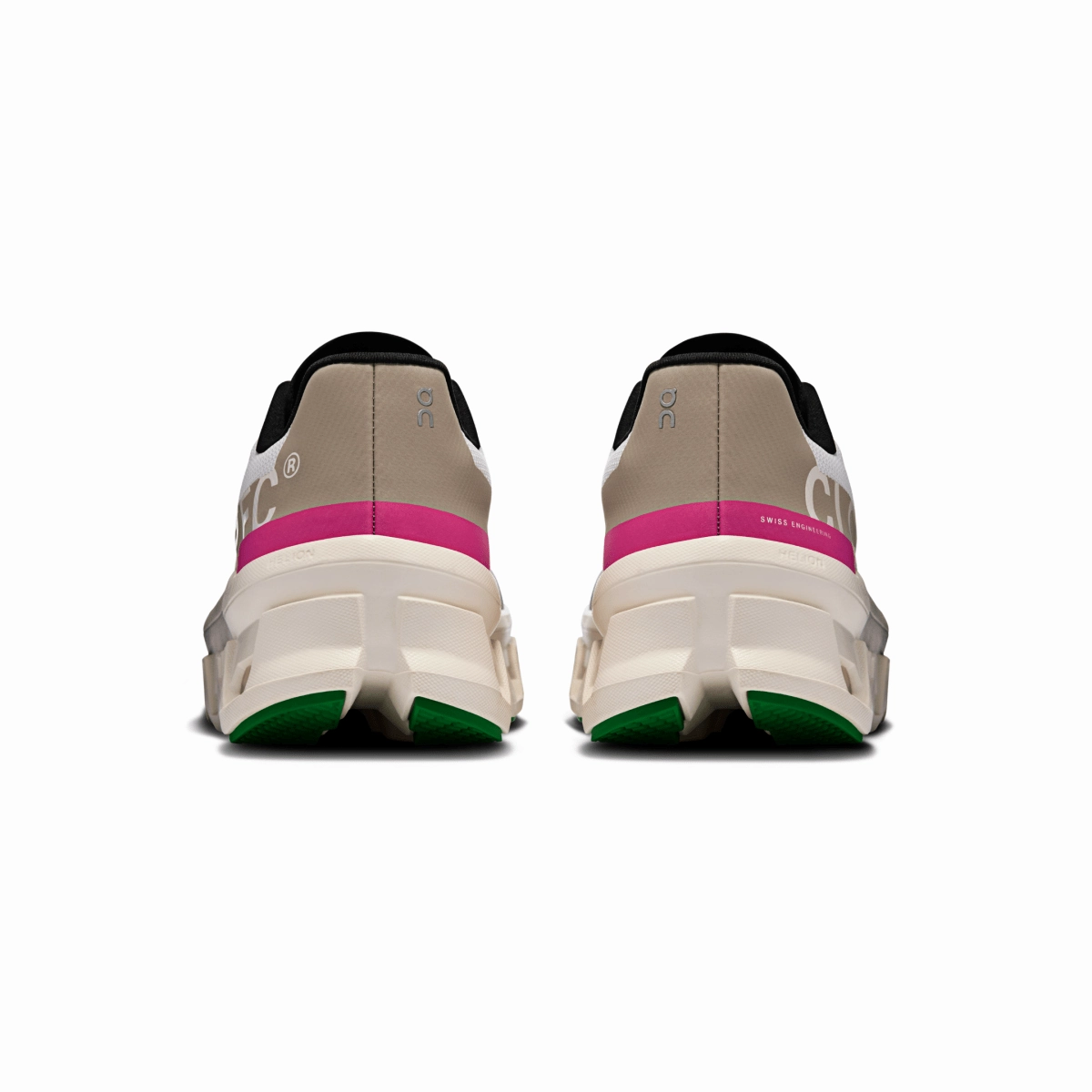 On Running Women's Cloudmonster Silver/Ivory Sneaker Design Thermal Insulation Layer