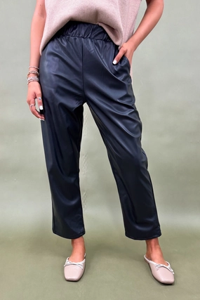 ReinforcedStitching Core Basic On The Edge Faux Leather Pants