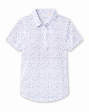 Summer Staple Ophelia Polo - Hydrangea