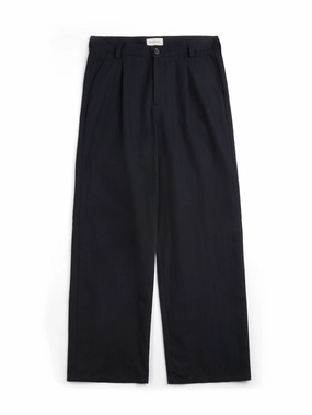 Orsman Trousers Stockbridge Navy GussetedCrotch Cozy Casual