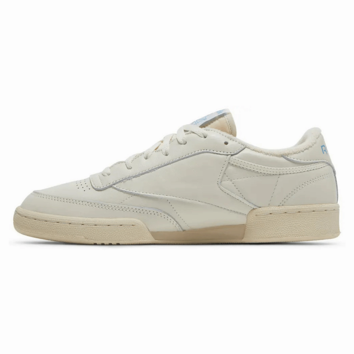 PU midsole Seamless Inner Construction Reebok Men's Club C 85 Vintage Chalk/Alabaster/Essential Blue