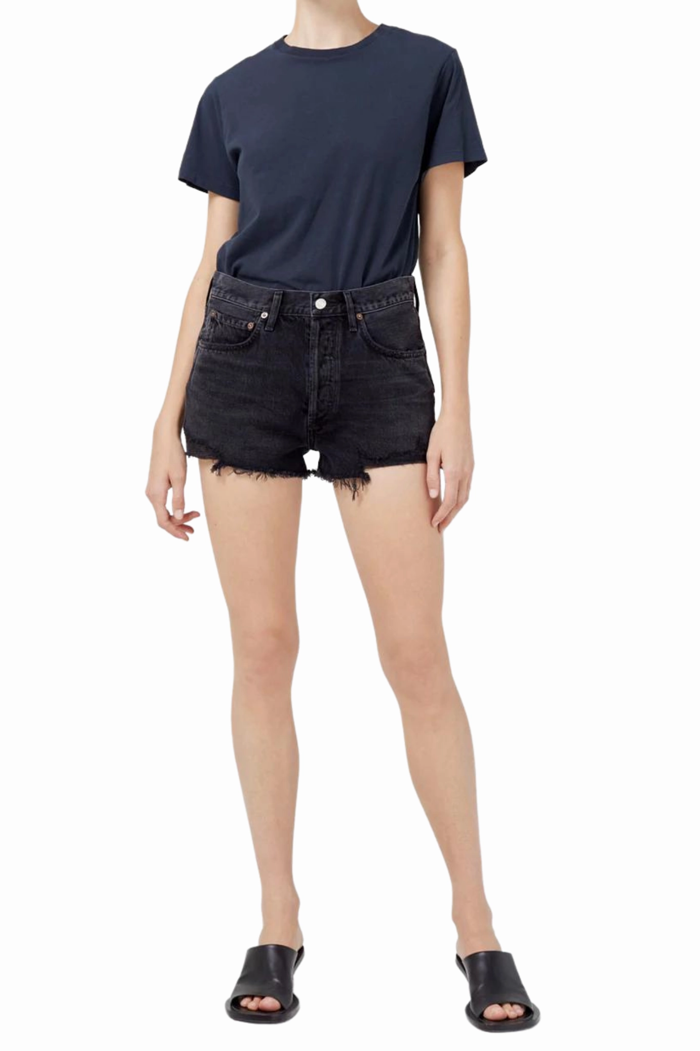 Parker Cut Off Shorts in Curse Warm Vibe Preppy look