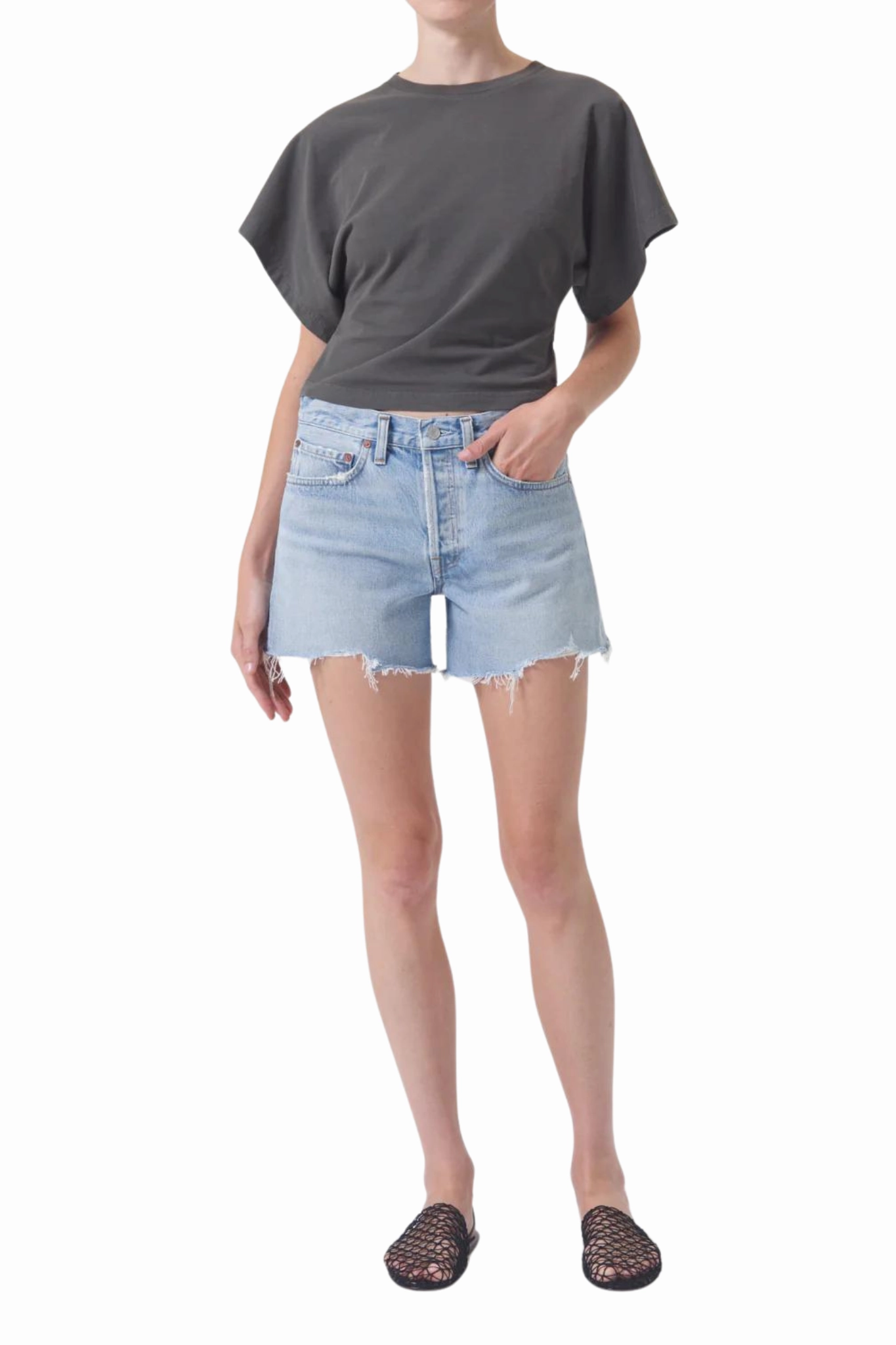 Parker Long Shorts in Agreement shrink - resistant HighBackRise