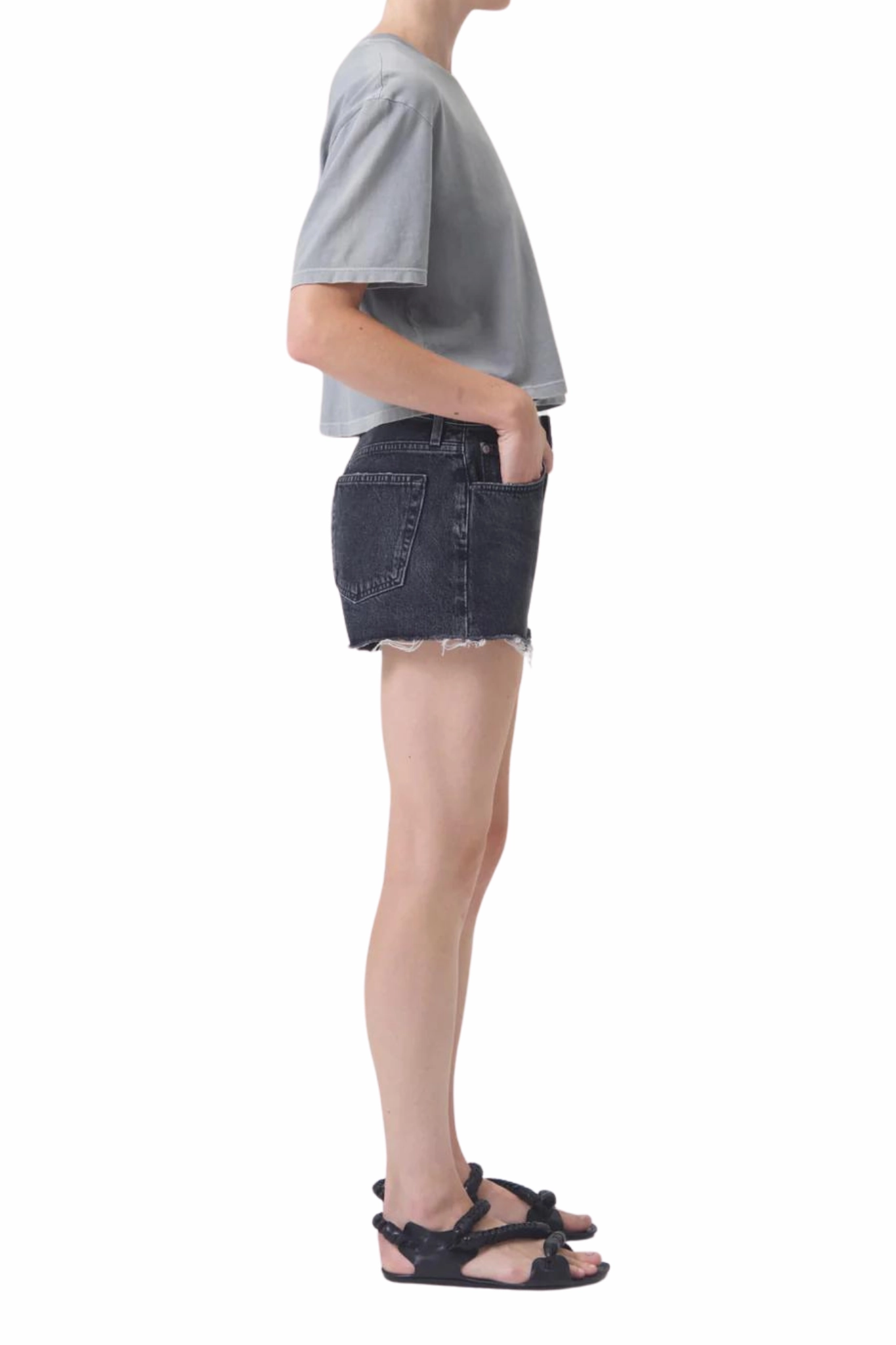 High Waist Snowboarding Gear Parker Short in Bewitched