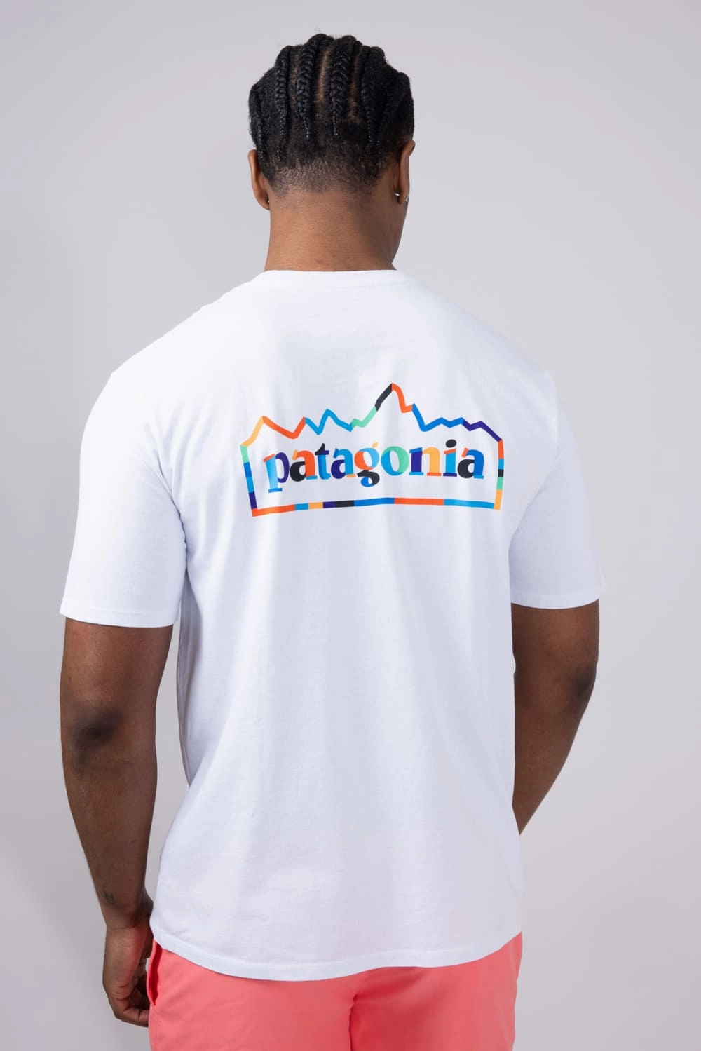 Light and Breathable Patagonia Men??s Unity Fitz Responsibili-tee T-Shirt in White | 37768-WHI