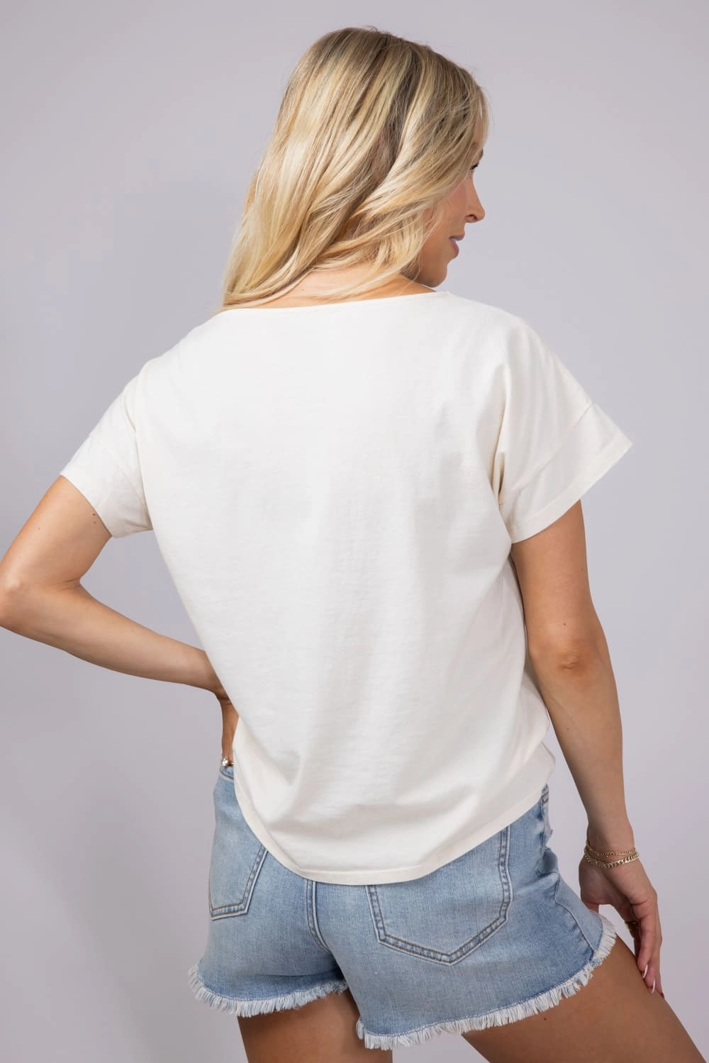 Patagonia Women??s Sunfirst Relaxed Drop Sleeve T-Shirt for Women in Natural | 37808-UDNL black friday