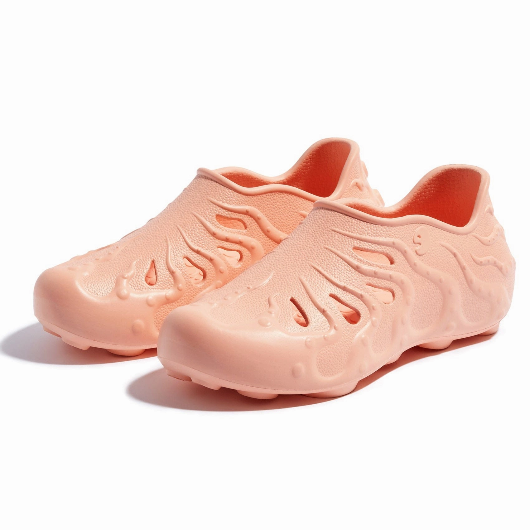 Grip Enhancement Recycled Rubber Sole Peach Pink Octopus II Women