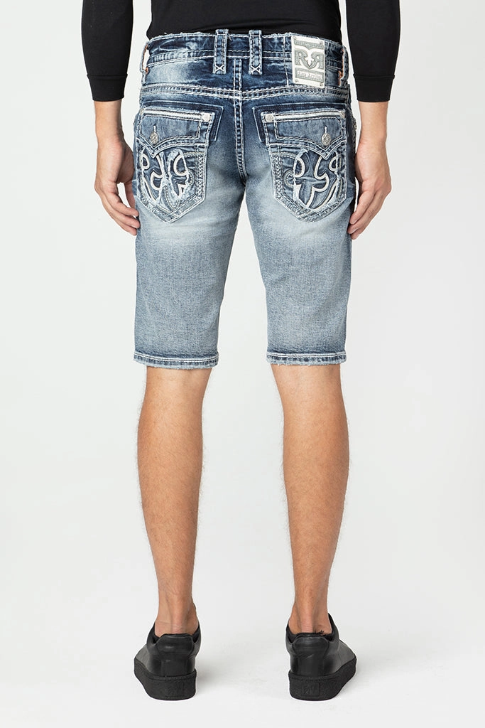 Diego Denim Shorts silk blend Quick Layer Wear