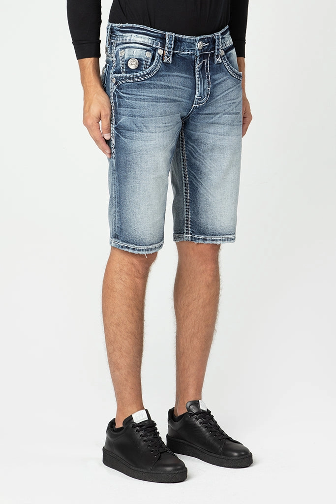 Diego Denim Shorts Contoured Articulation SoftInnerLining