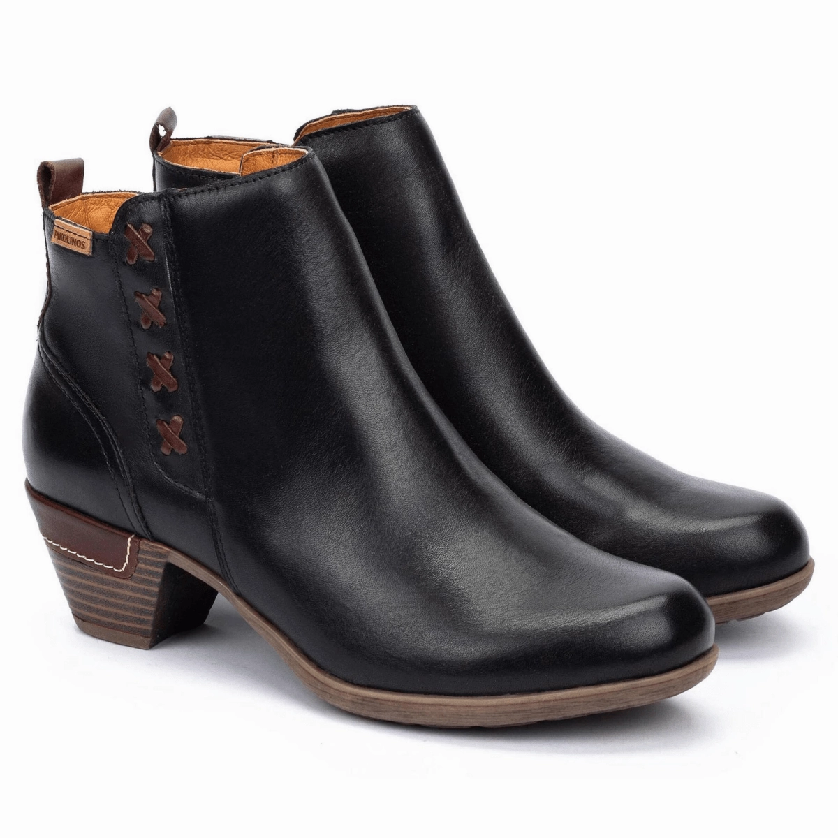 Pikolinos Women's Rotterdam Black Leather Comfort And Durability