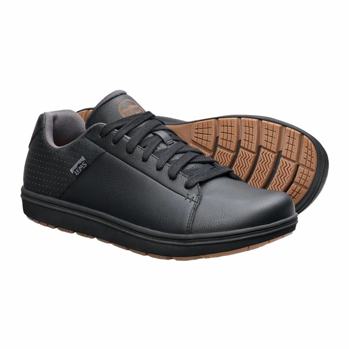 Maximum arch Comfort Inserts Lems Men's Kourt Grip Midnight