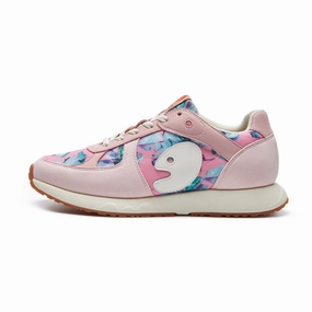 Plush flexibility Pink Tropical Zone La Coruna I Women