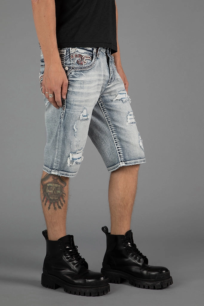 SoftInnerLining Light Coverage Elijah Denim Shorts